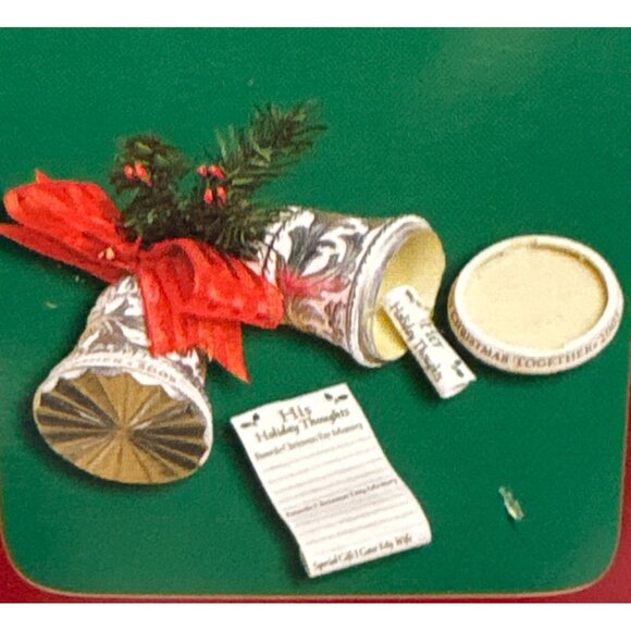 First Christmas Together Ornament American Greetings Bells Time Capsule 2005 NWB - Picture 5 of 6